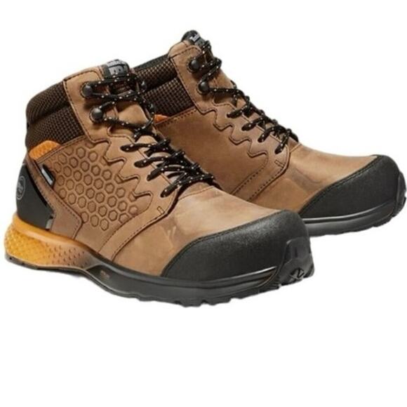 Timberland PRO Reaxion Composite Toe Waterproof Boots, Size Mens 9, New with Tag - Picture 3 of 11
